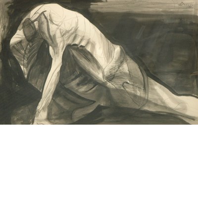 Lot 75 - Rico Lebrun American, 1900-1964 Untitled, 1961...