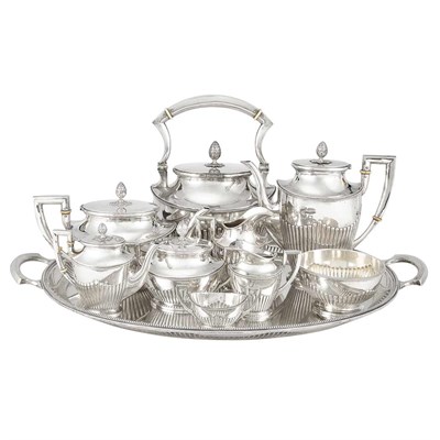 Lot 188 - Continental 800 Quality Silver Coffee and Tea...