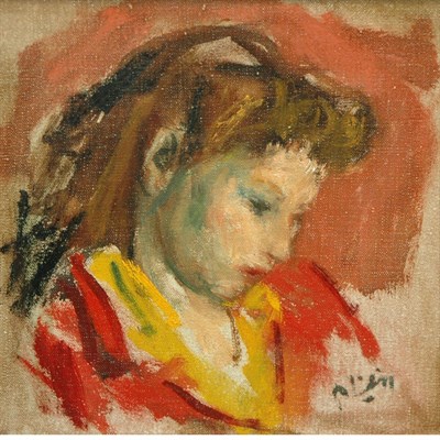 Lot 93 - Robert Philipp American, 1895-1981 Study of a...