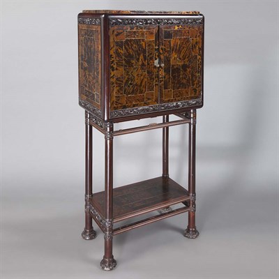 Lot 400 - Continental Tortoise Shell Veneered, Ivory...