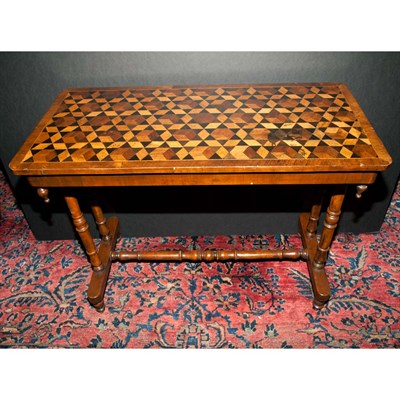 Lot 151 - Regency Style Inlaid Mahogany Table Height 27...