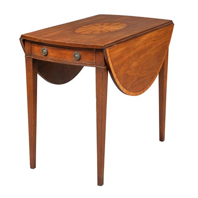 Lot 137 - Georgian Style Mahogany Pembroke Table 19th...