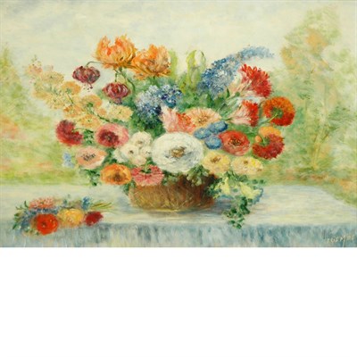 Lot 86 - Iris Mire 20th/21st Century (i) Still Life of...