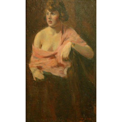 Lot 1119 - European School 20th Century Portrait of a...