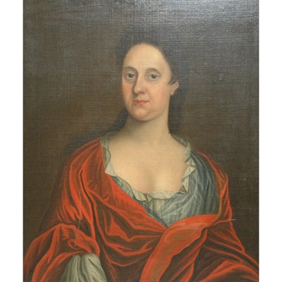 Lot 1120 - British School 18th Century Portrait of a...