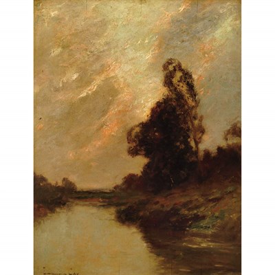 Lot 1067 - Edward B. Gay American, 1837-1928 River...