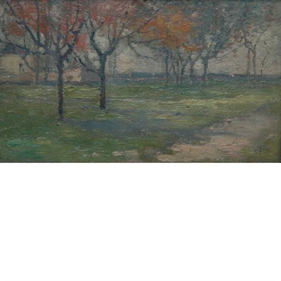 Lot 1065 - American School Late 19th Century Landscape...