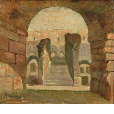 Lot 1019 - Continental School 19th/20th Century Roma: Un...