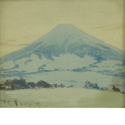 Lot 1171 - Attributed to Robert F. Blum Mount Fujiyama...