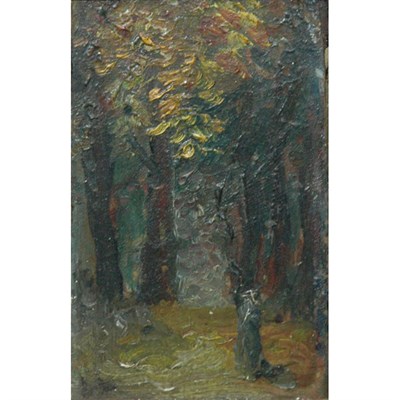 Lot 1063 - Attributed to Allen Tucker Autumn Cornfield...