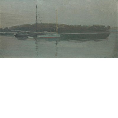Lot 1001 - Orlando Rouland American, 1871-1945 Ships at...