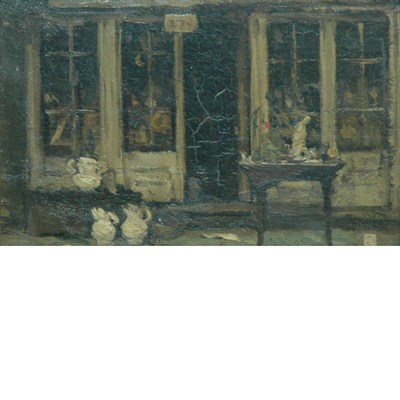 Lot 1108 - American School 19th/20th Century Storefront...