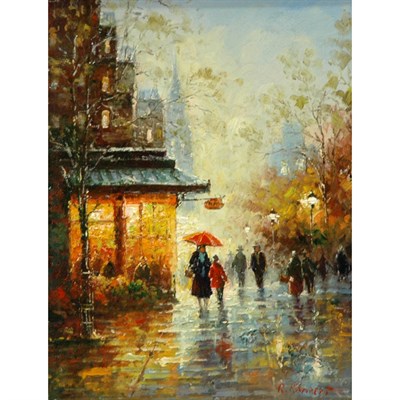 Lot 53 - Rene Rambert French, 20th Century Parisian...