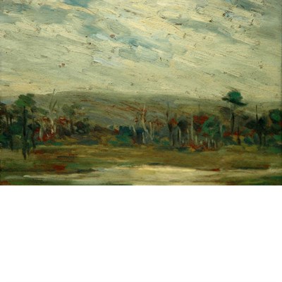 Lot 1058 - American School 20th Century Landscape Study...