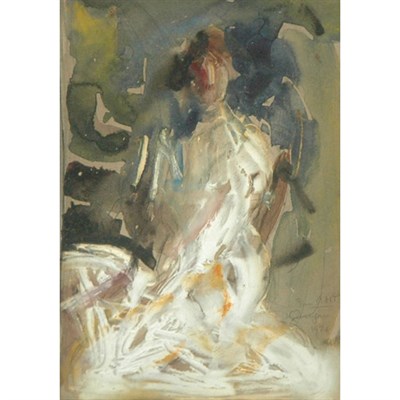 Lot 1122 - Attributed to Abbott Handerson Thayer Portrait...