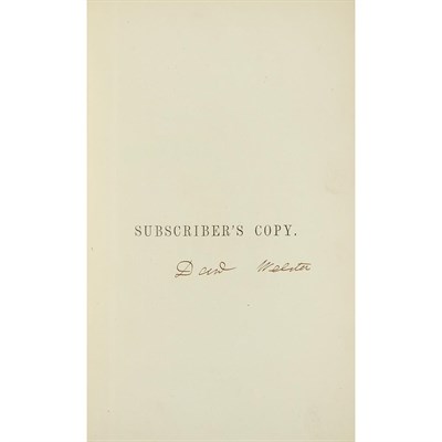 Lot 9 - WEBSTER, DANIEL The Works of Daniel Webster....