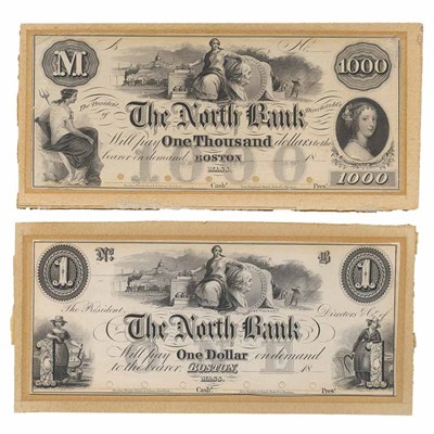 Lot 145 - United States Obsolete Currency, Massachusetts
