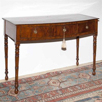 Lot 210 - Regency Mahogany Side Table Early 19th century...