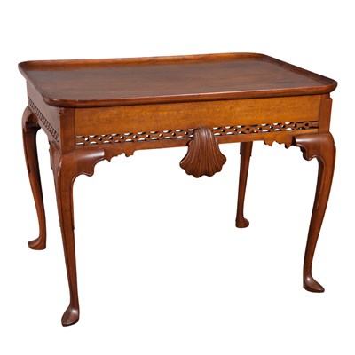 Lot 256 - Queen Anne Cherry Tray Top Table Connecticut,...