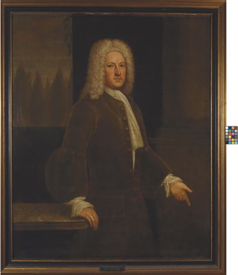 Lot 54 - School of Sir Godfrey Kneller Portrait of a...