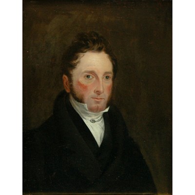 Lot 14 - Anglo/American School 19th Century Portrait of...