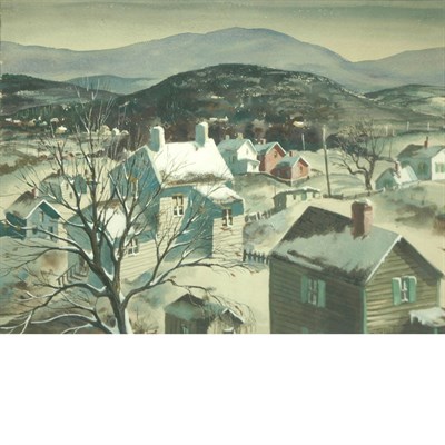 Lot 40 - Henry Martin Gasser American, 1909-1981 Houses...