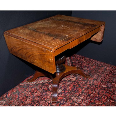 Lot 324 - Regency Style Mahogany Sofa Table Height 28...