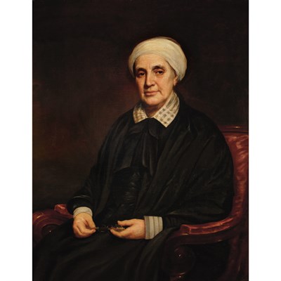 Lot 1111 - American School 19th Century Portrait of a...
