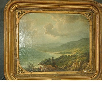 Lot 1090 - American School 19th Century In the Coastal...