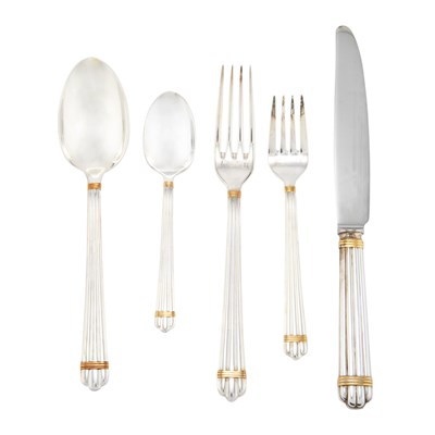 Lot 270 - Christofle Silver Plated Flatware Service In...