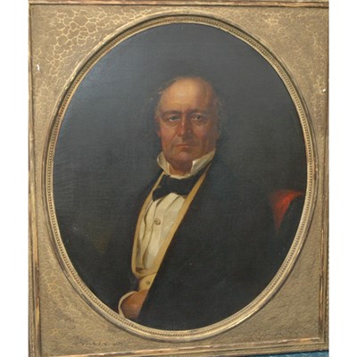 Lot 1112 - American School 19th/20th Century Portrait of...