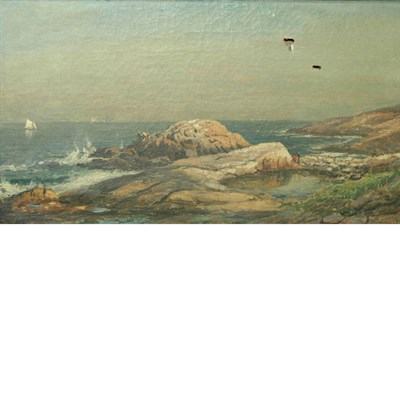 Lot 1002 - Attributed to Edmund Darch Lewis Distant Ships...