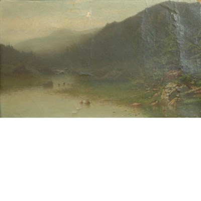 Lot 1081 - Alexander Helwig Wyant American, 1836-1892...