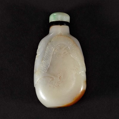 Lot 212 - Chinese Jade Snuff Bottle 19th Century Of...