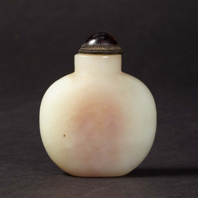Lot 219 - Chinese Jade Snuff Bottle 19th Century Of...