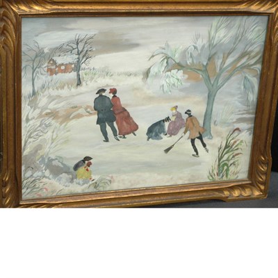Lot 1184 - L.A. Voight American, 19th/20th Century Naive...