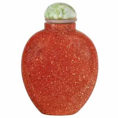 Lot 201 - Chinese Crystalline Snuff Bottle 20th Century...