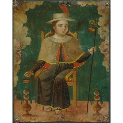 Lot 1186 - Spanish Provincial School 19th/20th Century...