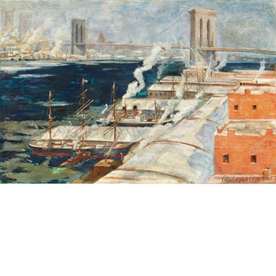 Lot 311 - Colin Campbell Cooper American, 1856-1937...