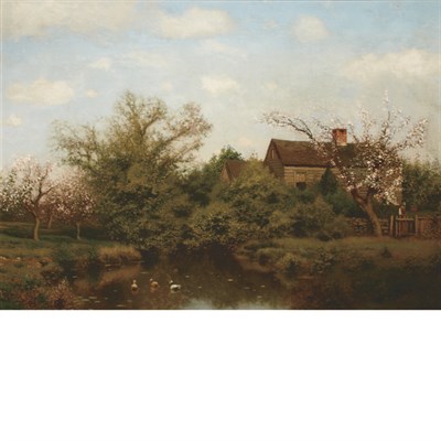 Lot 84 - Henry Pember Smith American, 1854-1907 Orchard...