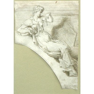 Lot 24 - School of Parmigianino Study of Heads and...