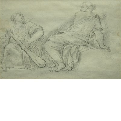 Lot 88 - French School 18th Century Maenad Playing a...