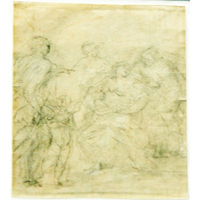 Lot 65 - Italian School 18th Century The Angel...