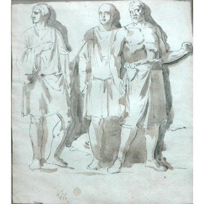 Lot 85 - French School 18th Century The Suicide of...