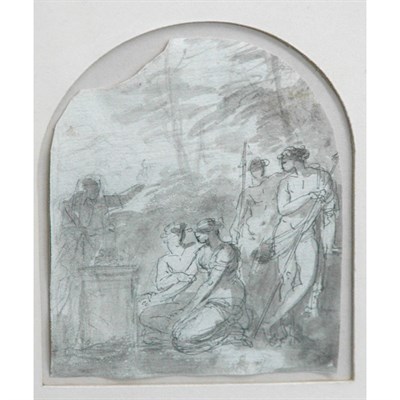 Lot 40 - French School 18th Century The Rape of the...