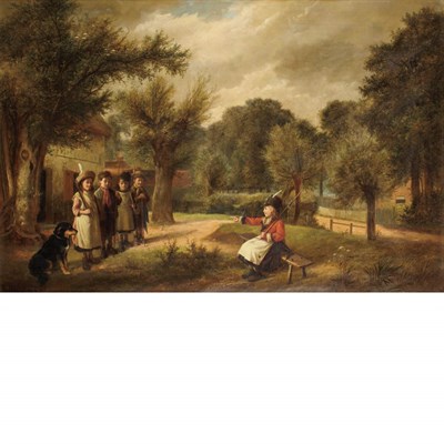 Lot 32 - Reuben Hunt British, 1879-1962 Children...