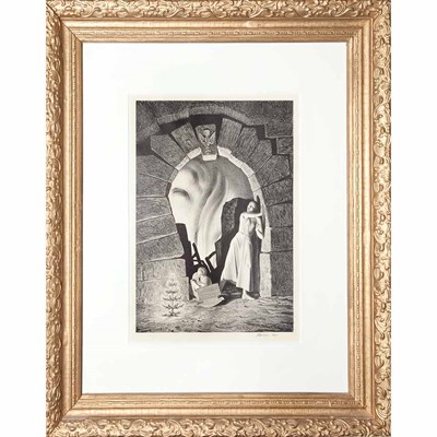 Lot 88 - Rockwell Kent MERRY CHRISTMAS (BURNE-JONES...