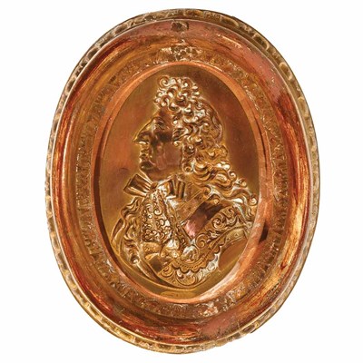 Lot 484 - Louis Philippe Gilt-Bronze Plaque Circa 1850...