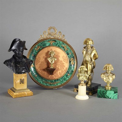 Lot 274 - Group of Six Gilt or Patinated-Bronze...