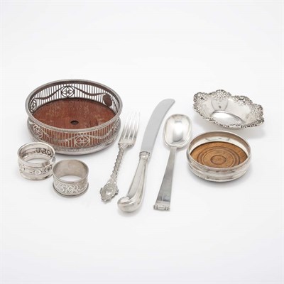 Lot 305 - Group of Sterling Silver Table Articles...
